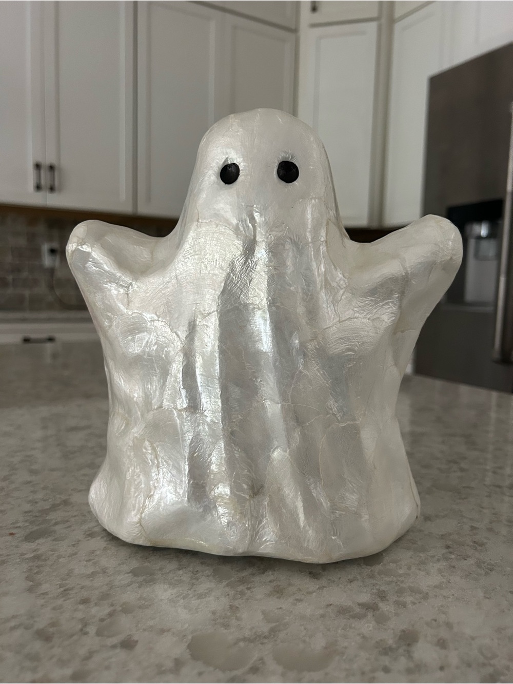 “New” Pearlescent Ghost Figurine
